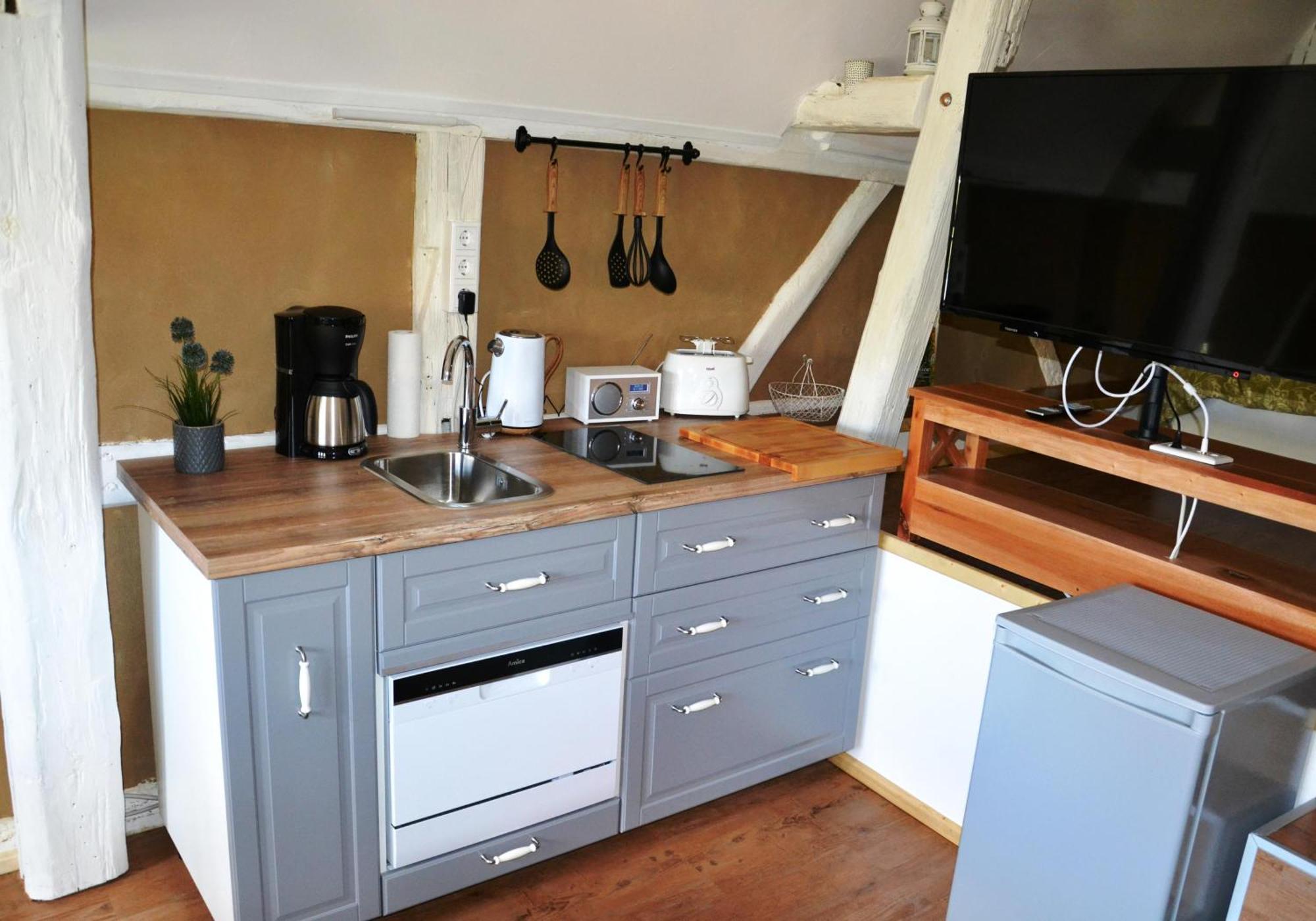 Neu! Ferienwohnung Romantique ราเดอบอยล์ ภายนอก รูปภาพ